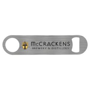 McCrackens Brewery & Distillery Bar Blade Bottle Opener